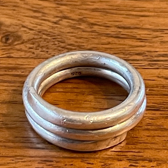 Sterling twist ring 925 - Picture 4 of 8